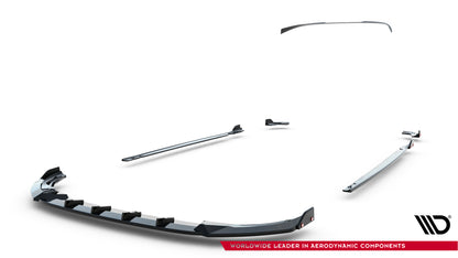 Set of splitters v.3 volkswagen golf r mk8 facelift