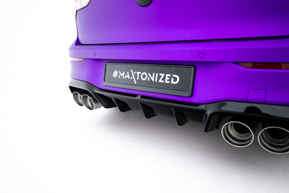 Set of splitters v.4 volkswagen golf r mk8 facelift