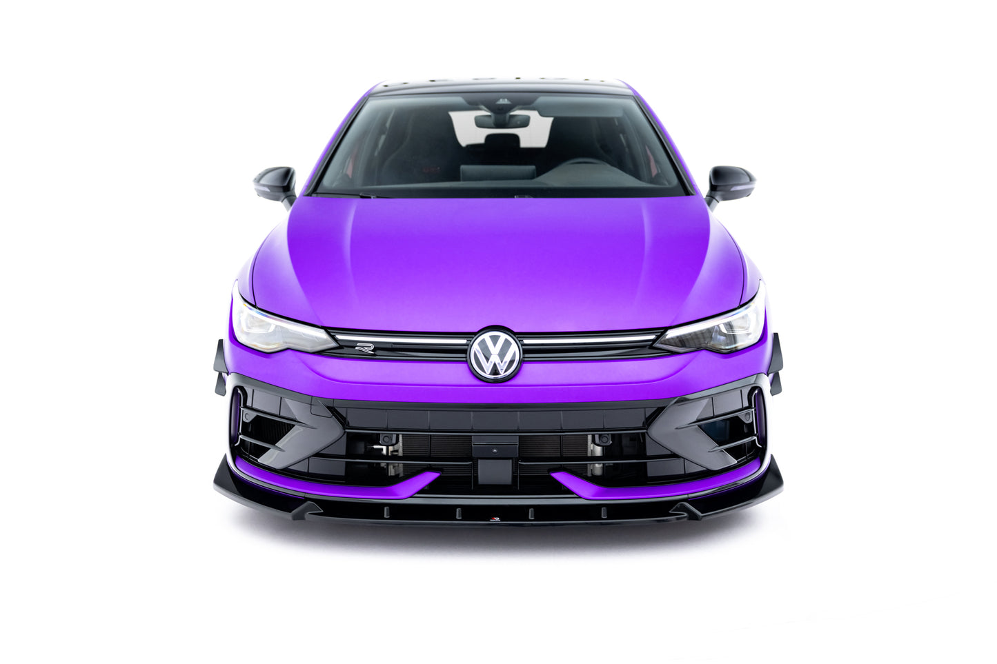 Set of splitters v.5 volkswagen golf r mk8 facelift