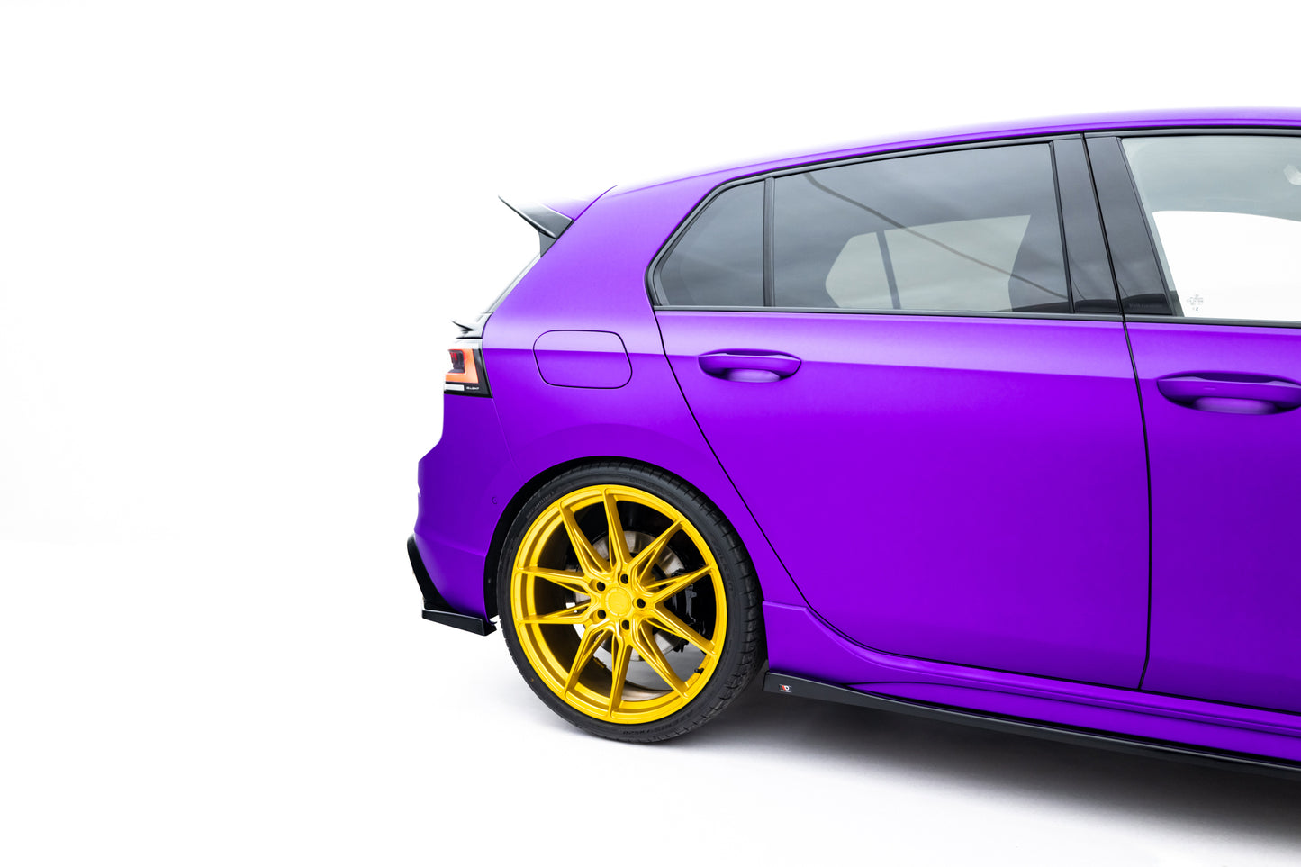 Set of splitters v.5 volkswagen golf r mk8 facelift