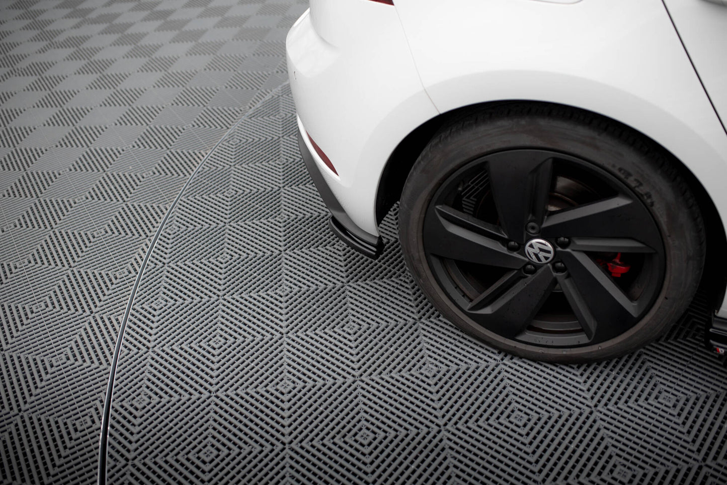 Sæt splittere til Volkswagen Golf GTI MK7 facelift