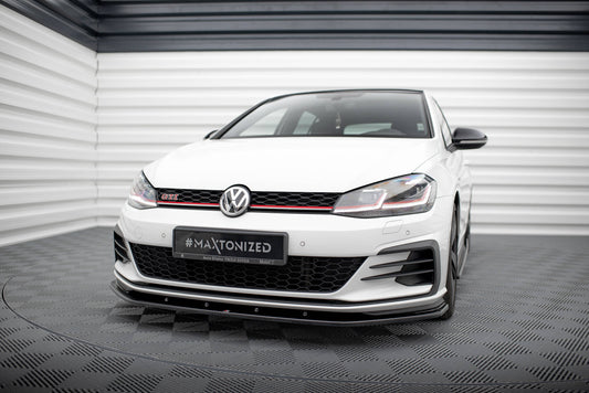 Set of splitters volkswagen golf gti mk7 facelift