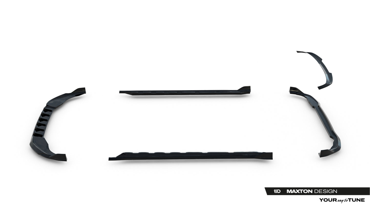 Set of splitters volkswagen golf mk8 facelift