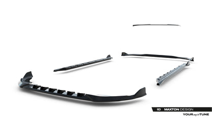 Set of splitters volkswagen golf mk8 facelift