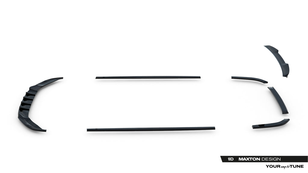 Set of splitters volkswagen jetta gli mk7 facelift 2