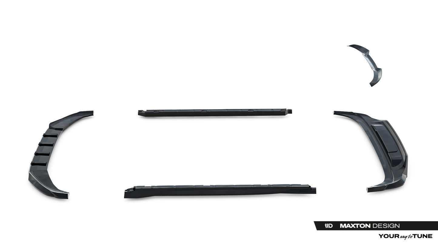 Set of splitters volkswagen tiguan r-line mk3