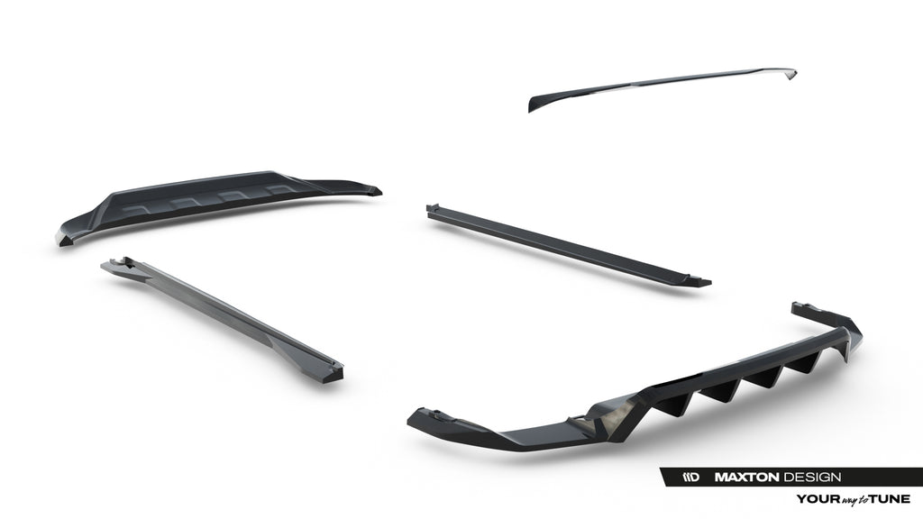 Set of splitters volkswagen touareg elegance mk3 facelift