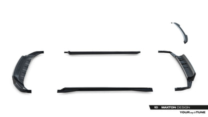 Set of splitters volkswagen touareg r-line mk3 facelift