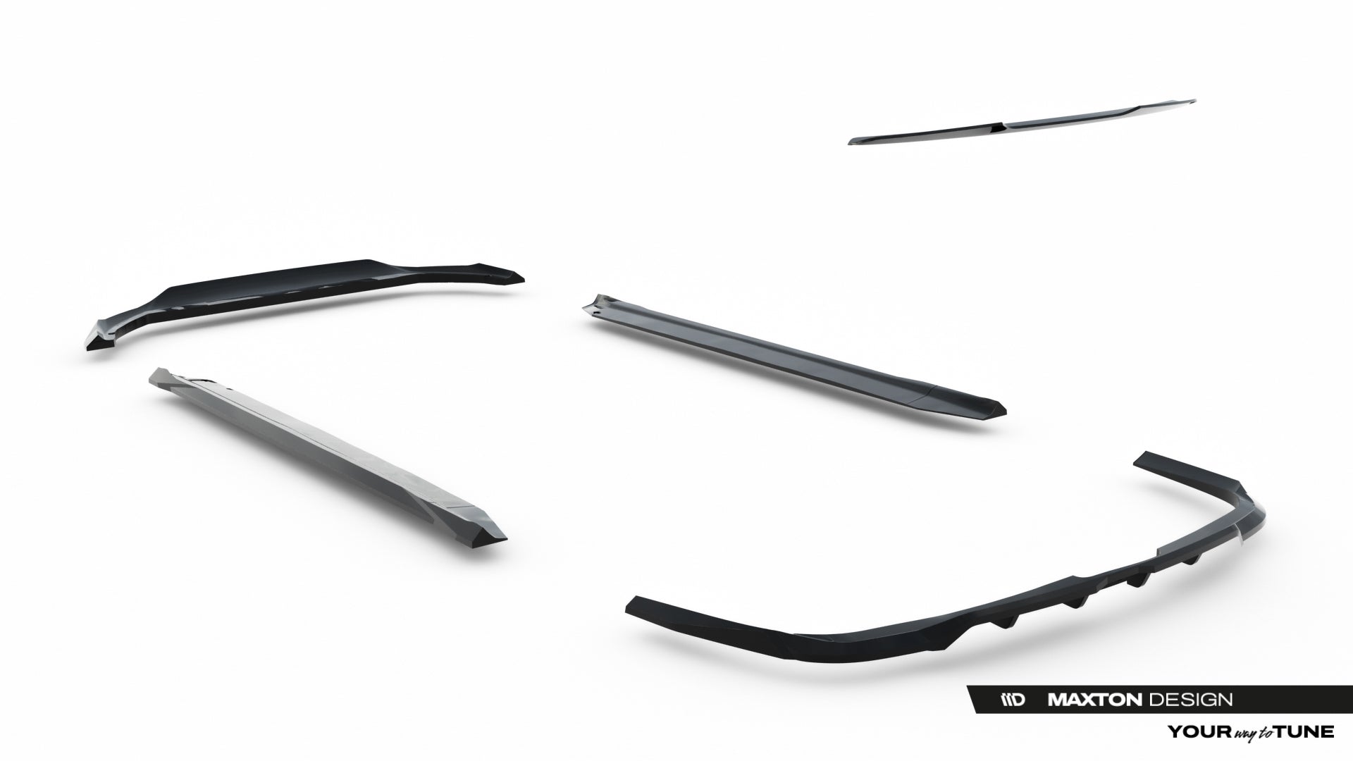 Set of splitters volvo xc90 mk2 facelift 2