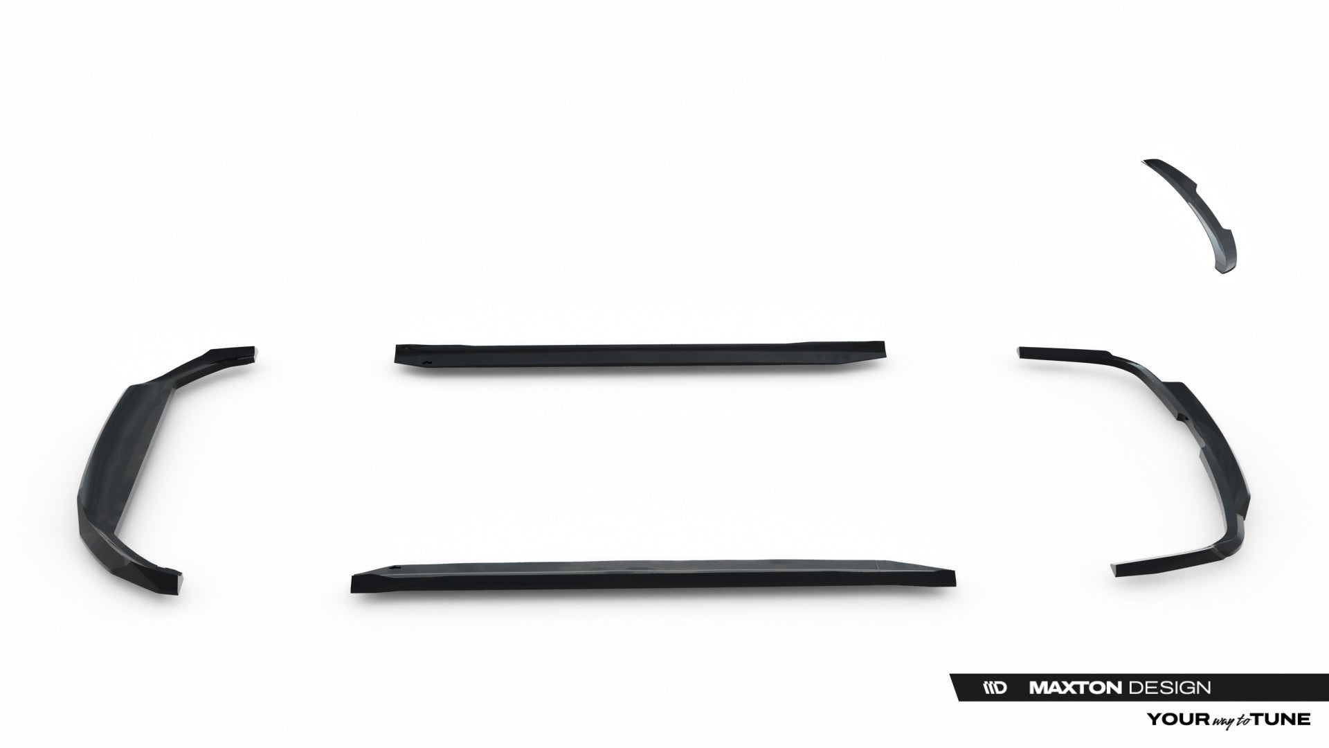 Set of splitters volvo xc90 mk2 facelift 2