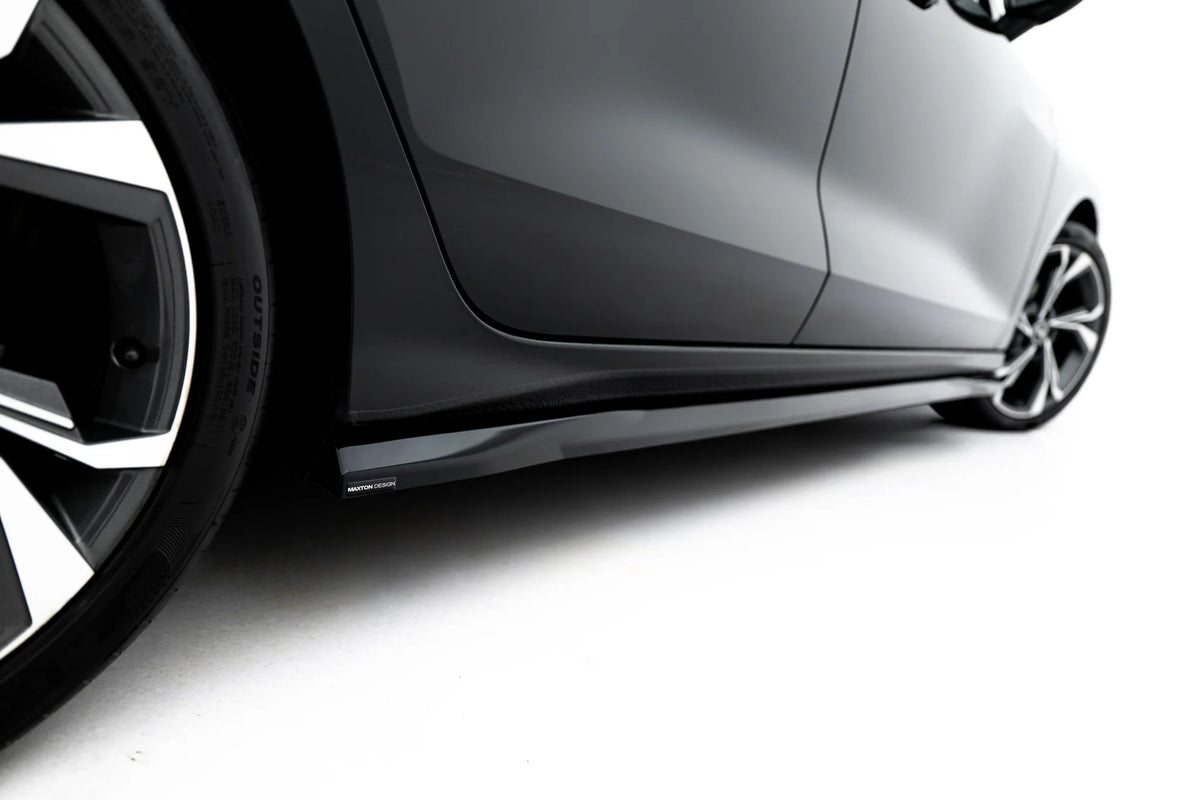 Set of splitters suitable for audi a3 sedan 8y facelift