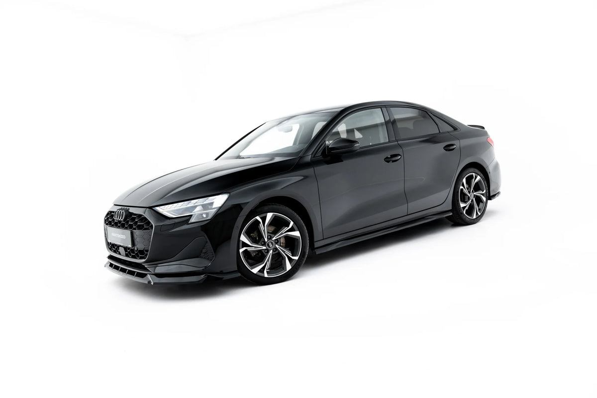 Set of splitters suitable for audi a3 sedan 8y facelift