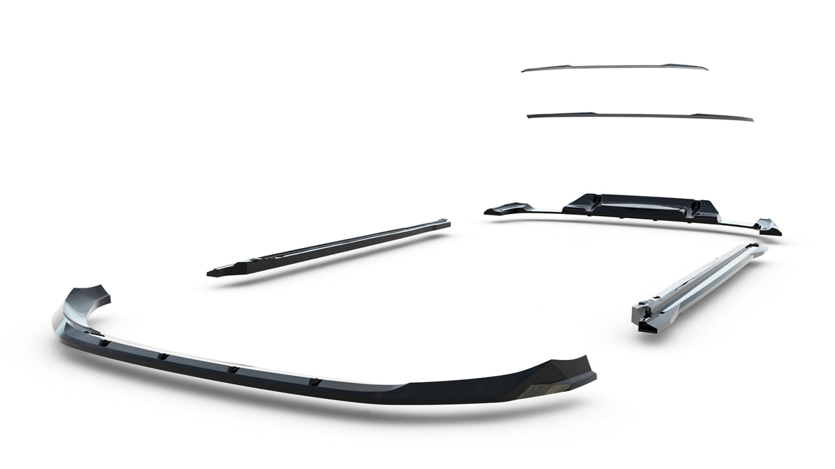 Set of splitters suitable for audi q5 s-line sportback mk3