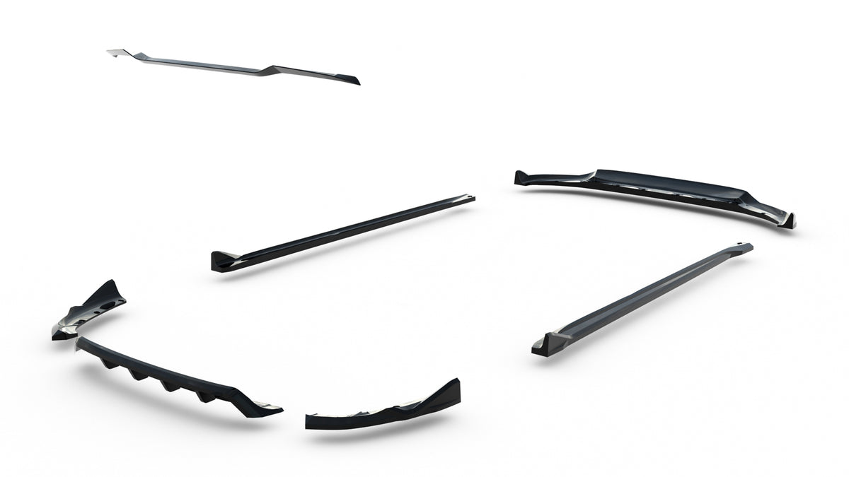 Set of splitters suitable for bmw x3 g01