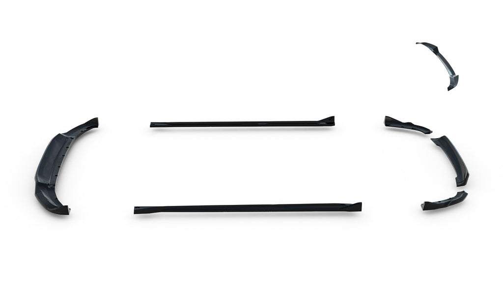 Set of splitters suitable for bmw x3 g01