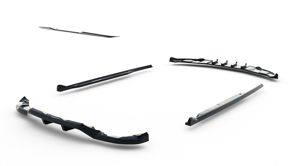 Set of splitters suitable for land rover range rover evoque mk1