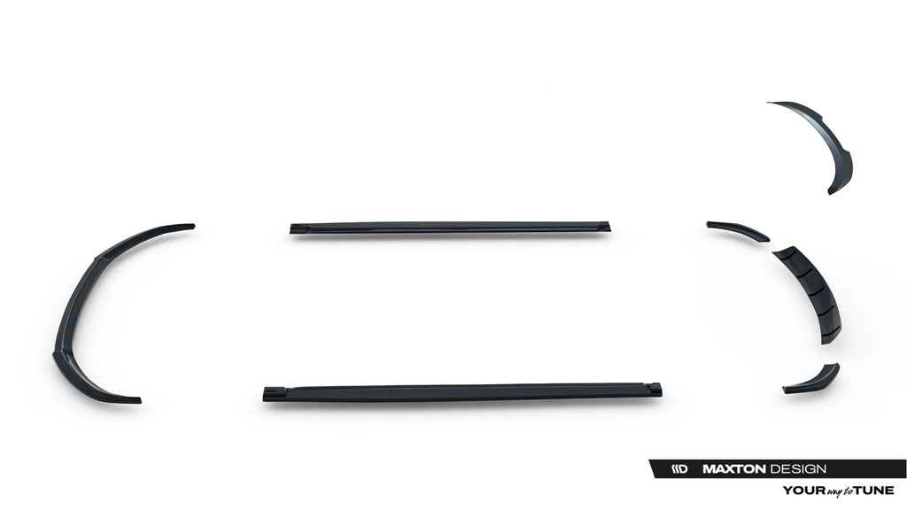 Set of splitters suitable for mazda cx-5 mk2