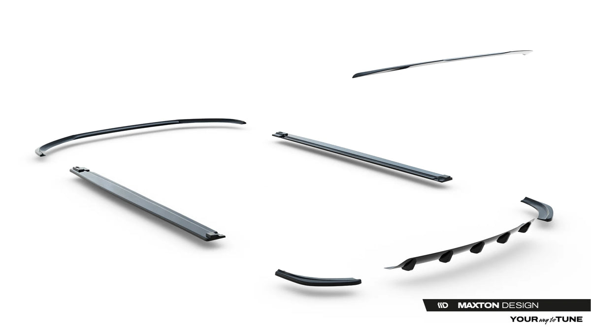 Set of splitters suitable for mazda cx-5 mk2
