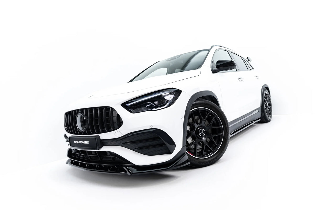 Set of splitters suitable for mercedes-amg gla 35 h247