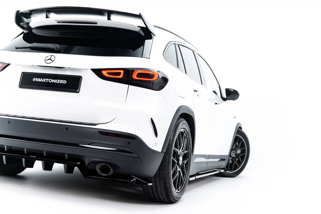 Set of splitters suitable for mercedes-amg gla 35 h247