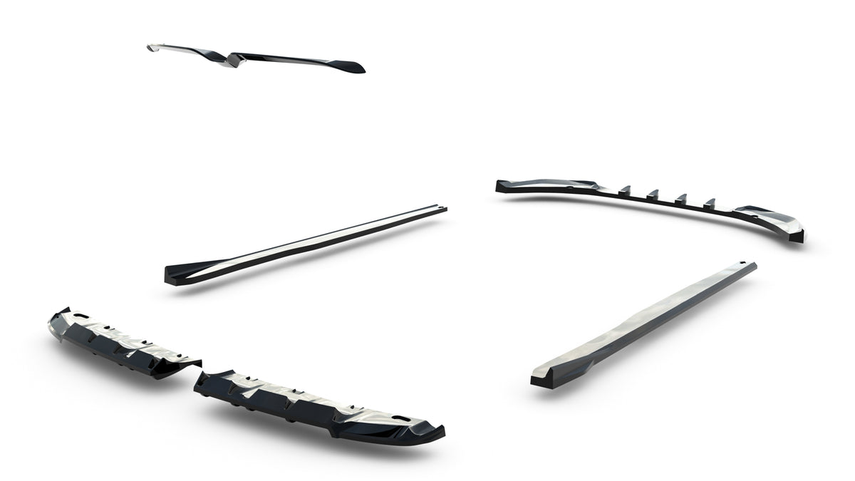 Set of splitters suitable for mini cooper john cooper works f66