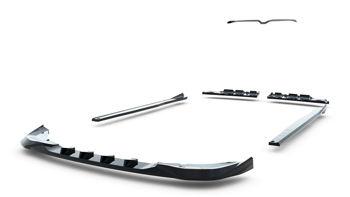 Set of splitters suitable for mini cooper john cooper works f66