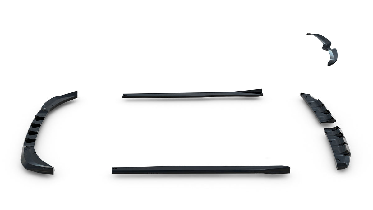 Set of splitters suitable for mini cooper john cooper works f66