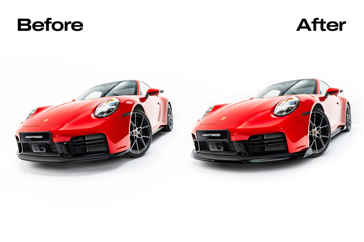 Set of splitters suitable for porsche 911 carrera aero 992 facelift