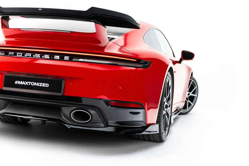 Set of splitters suitable for porsche 911 carrera aero 992 facelift