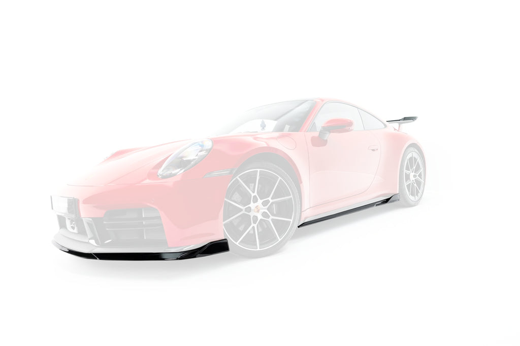 Set of splitters suitable for porsche 911 carrera aero 992 facelift