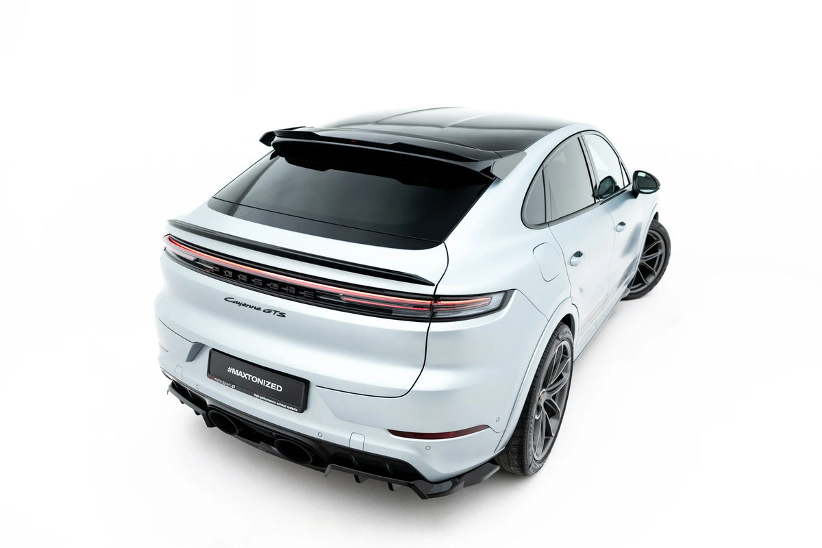 Set of splitters suitable for porsche cayenne gts / turbo sport pack / turbo e-hybrid gt pack coupe mk3 facelift
