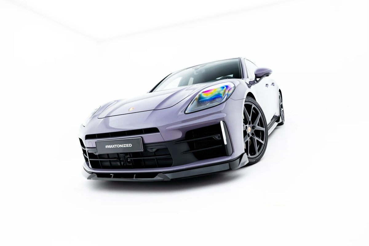 Set of splitters suitable for porsche panamera 4 / 4s e-hybrid / 4 e-hybrid 972