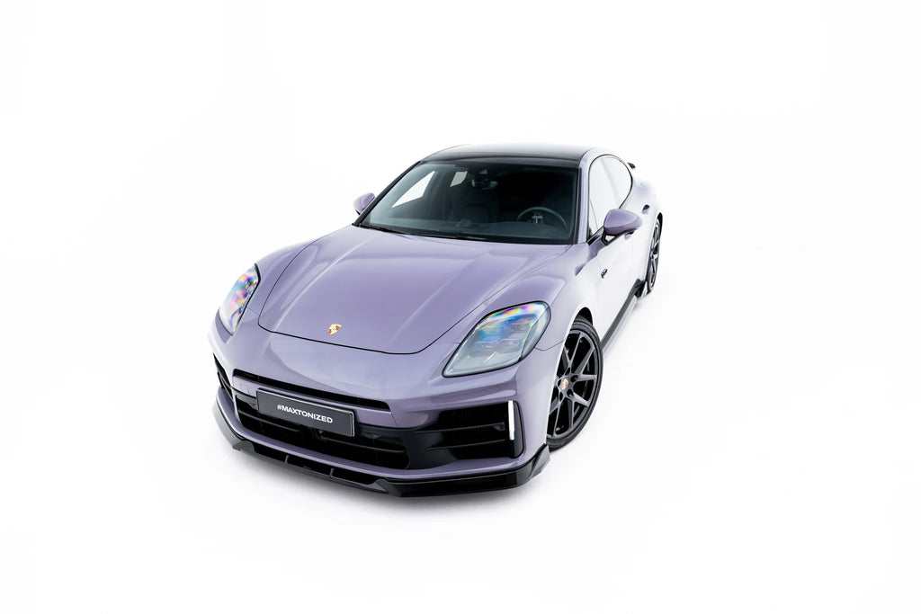 Set of splitters suitable for porsche panamera 4 / 4s e-hybrid / 4 e-hybrid 972