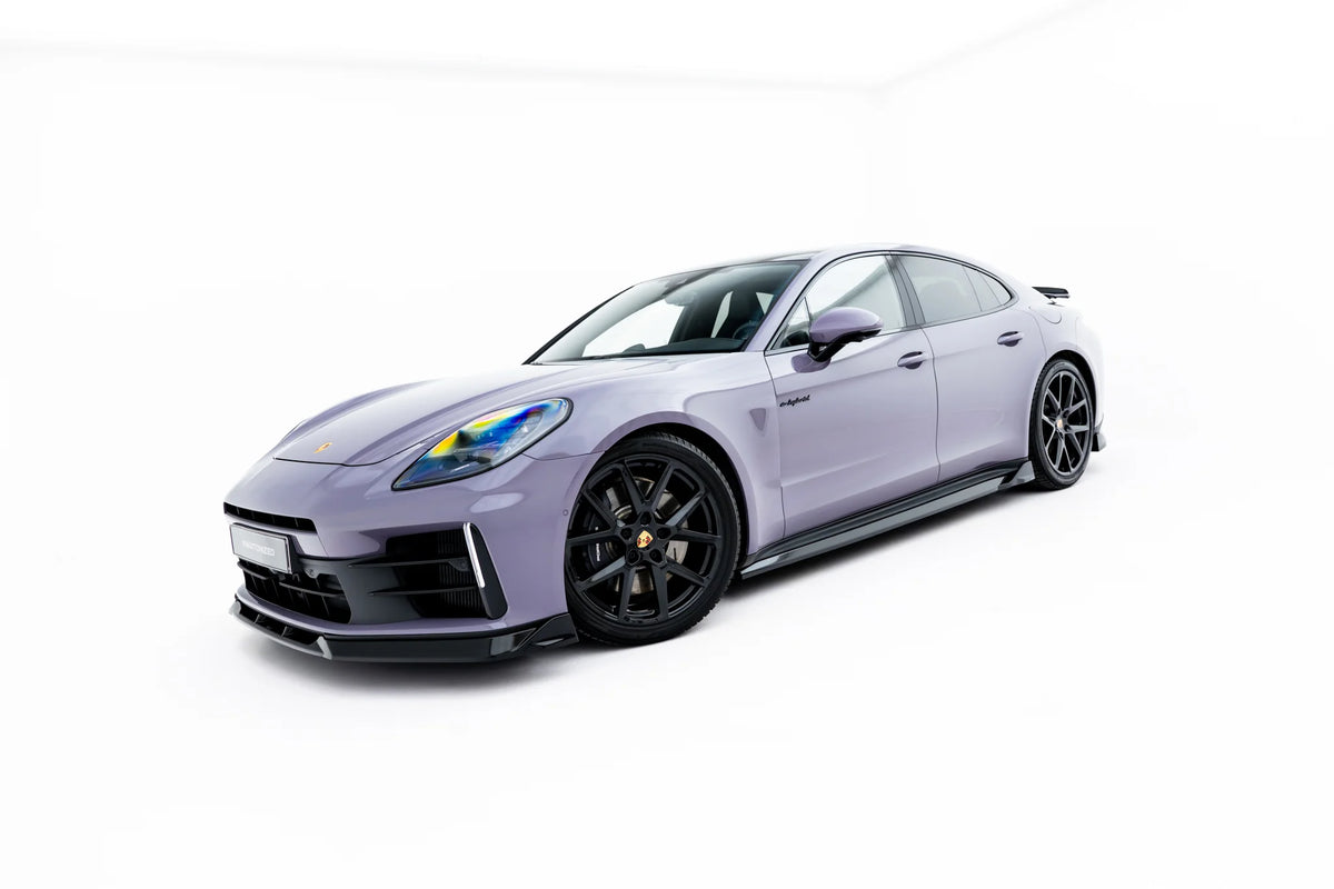 Set of splitters suitable for porsche panamera 4 / 4s e-hybrid / 4 e-hybrid 972