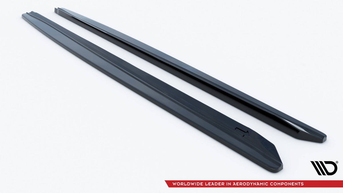 Set of splitters suitable for skoda superb liftback mk3