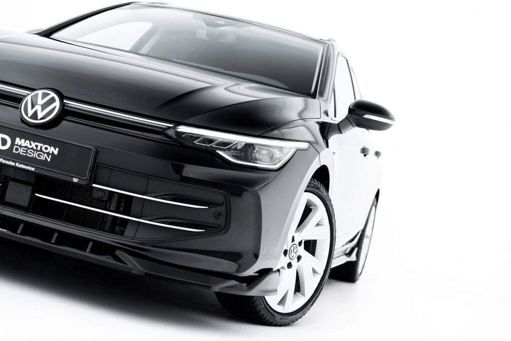 Set of splitters suitable for volkswagen golf variant mk8 facelift
