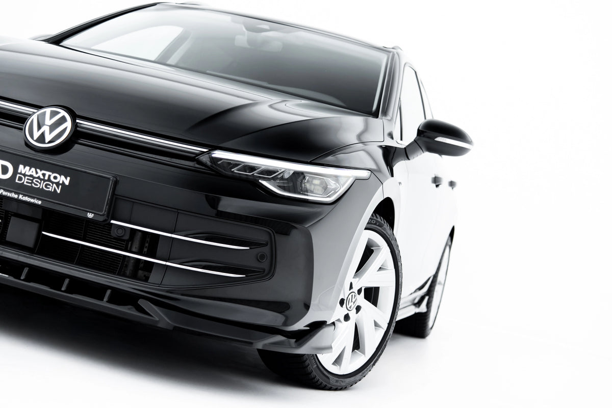 Set of splitters suitable for volkswagen golf variant mk8 facelift