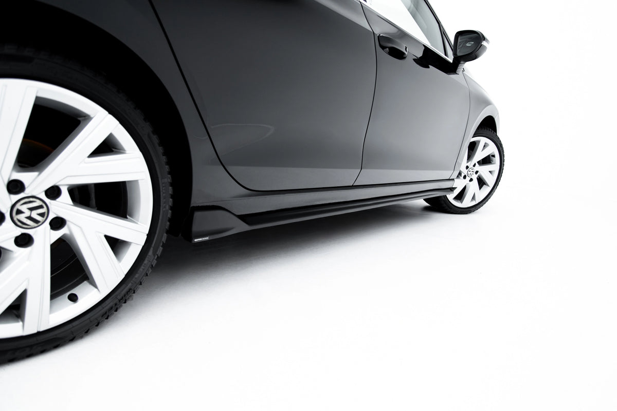 Set of splitters suitable for volkswagen golf variant mk8 facelift
