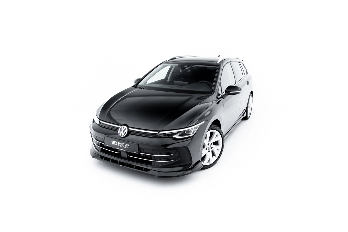 Set of splitters suitable for volkswagen golf variant mk8 facelift