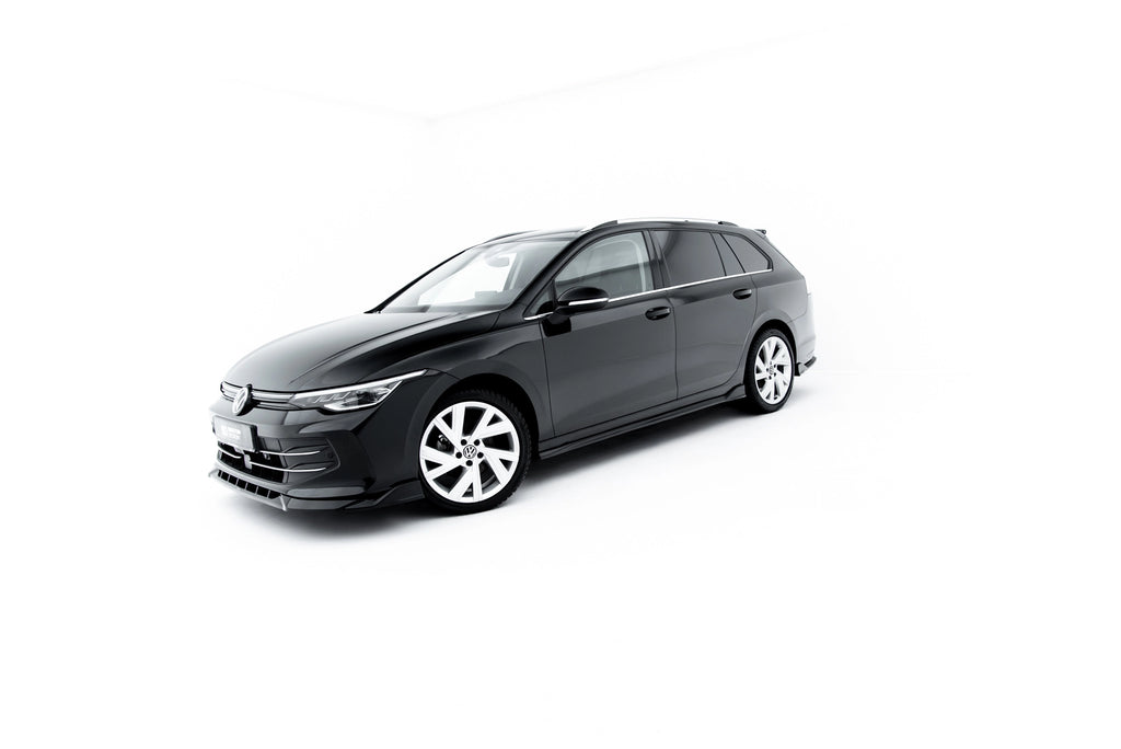 Set of splitters suitable for volkswagen golf variant mk8 facelift
