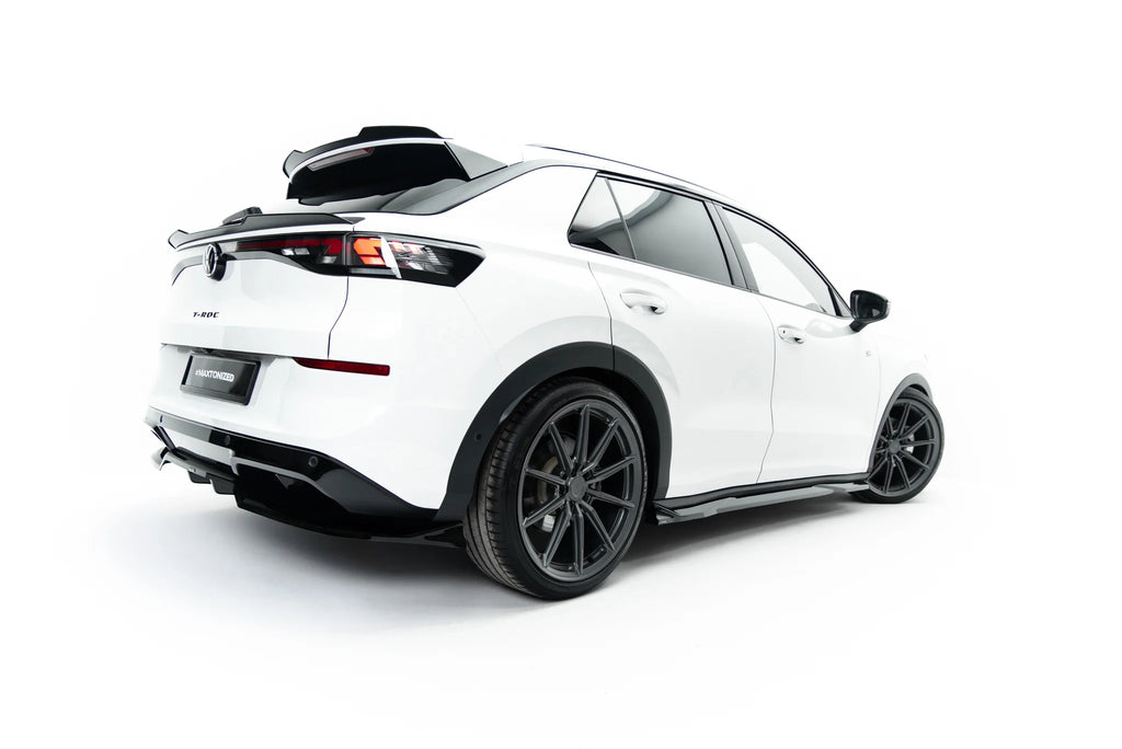 Set of splitters suitable for volkswagen t-roc r-line mk2