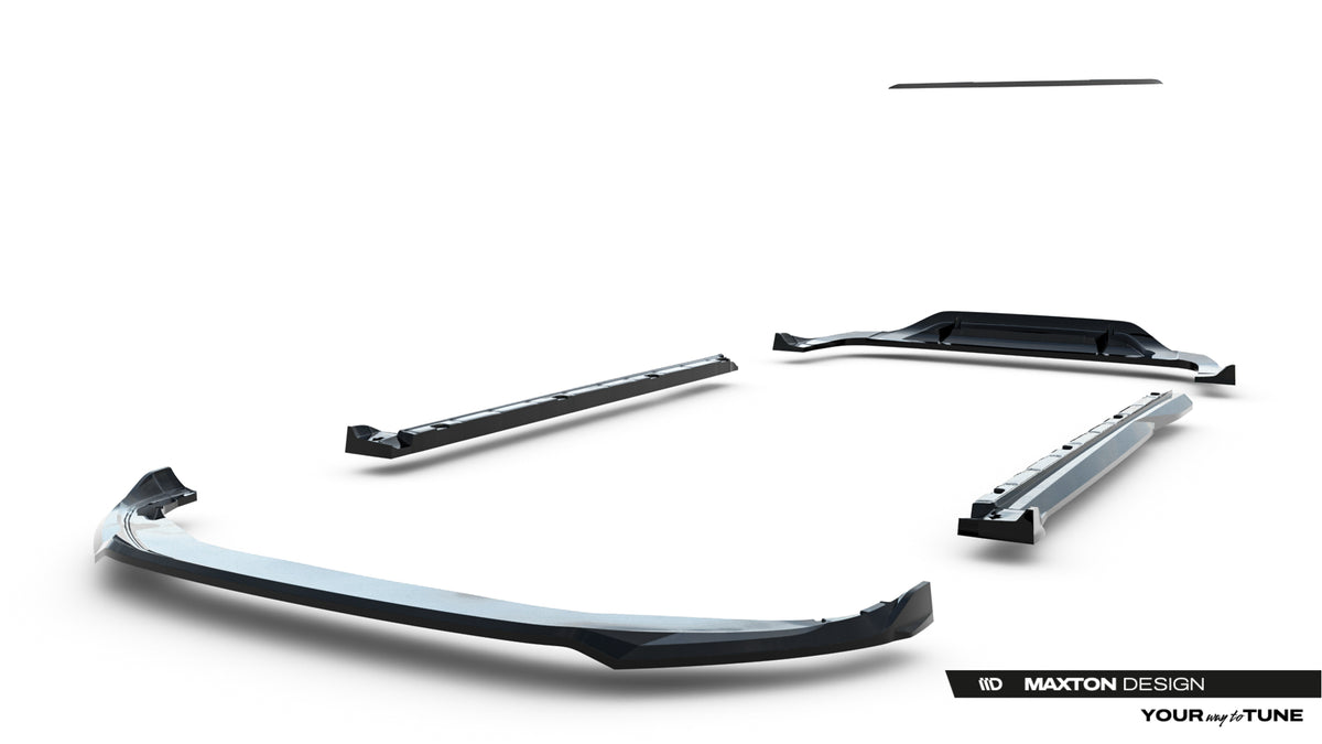 Set of splitters suitable for volkswagen tayron r-line mk1