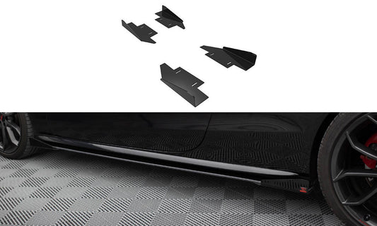 Side flaps audi a5 / a5 s-line / s5 coupe / cabrio 8t / 8t facelift