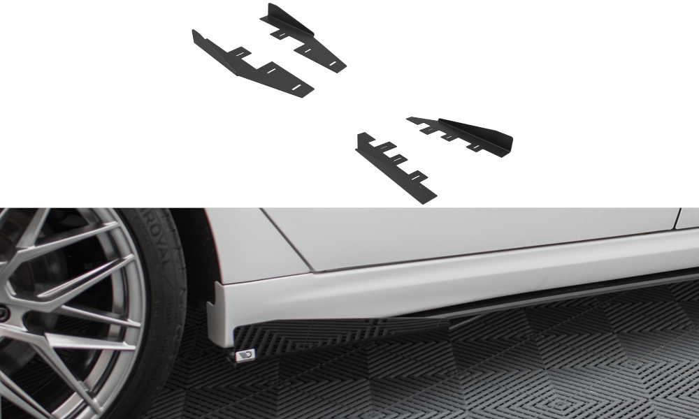 Side flaps ford mondeo sport mk5 facelift / fusion sport mk2 facelift