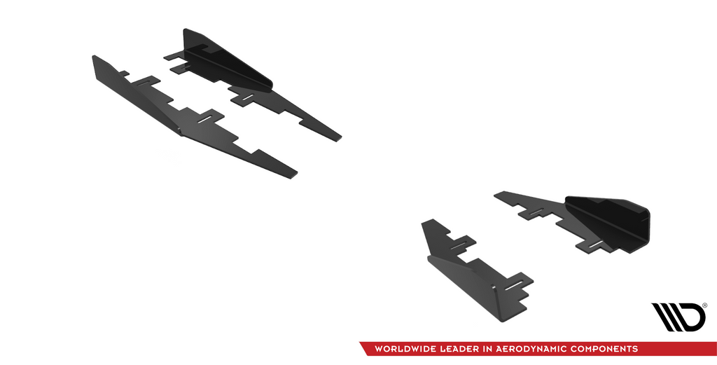 Sivuläppät Subaru brz mk1 / mk1 kasvojenkorotus
