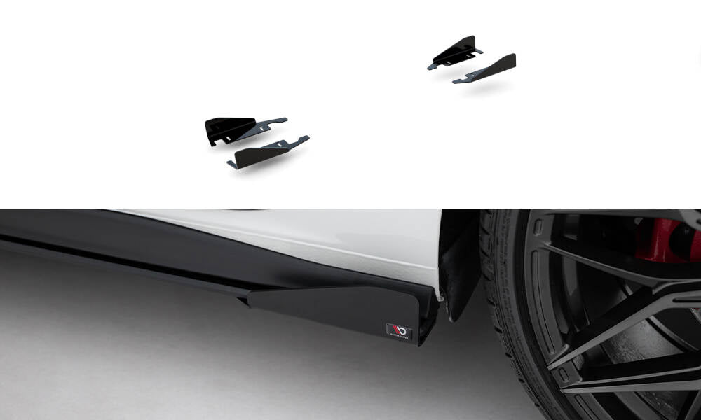 Side flaps volkswagen golf gti / gte / gti clubsport / r-line mk8