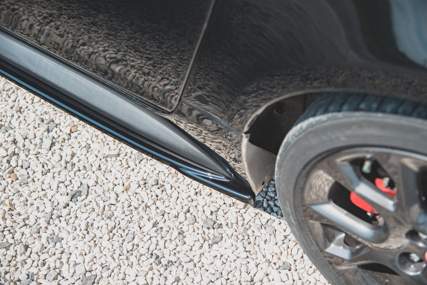 Side skirts diffusers abarth 124 spider