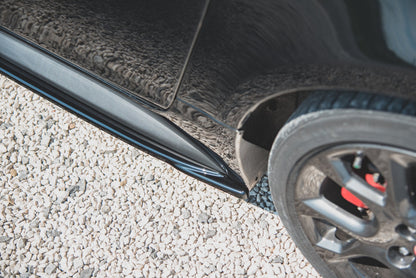 Side skirts diffusers abarth 124 spider