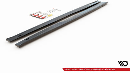 Side skirts diffusers abarth 124 spider