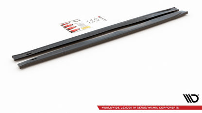 Side skirts diffusers abarth 124 spider